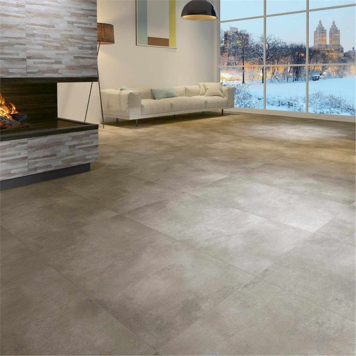 VISTA GREY - Feinsteinzeug Kütahya (Preis pro m²)